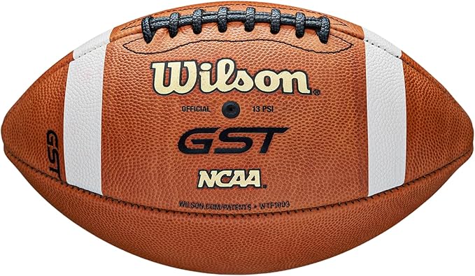 GST Leather Game Football - Image 5