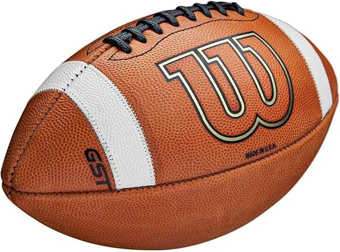 GST Leather Game Football - Image 7